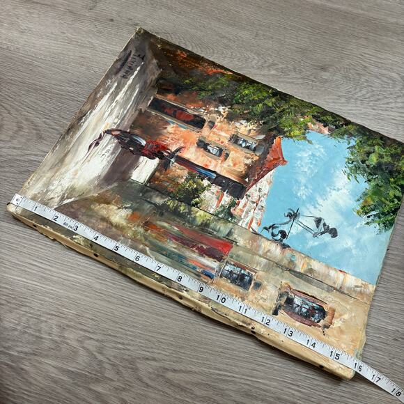 12"x16" Fernando Viana Oil Painting - Picture 8 of 9